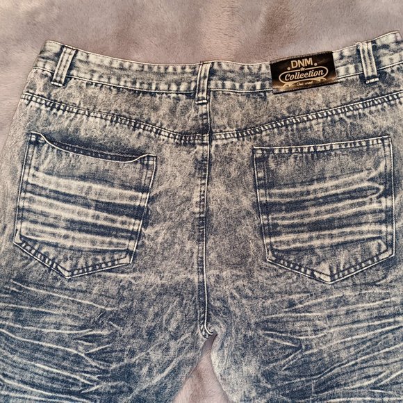 Mens DNM Collection Distressed Blue Jeans Size 38 - Picture 3 of 8